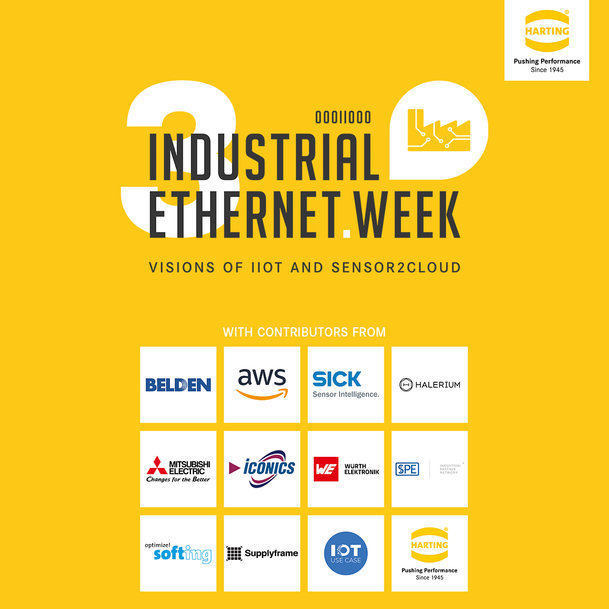 HARTING s'associe à nombreux industriels et experts de réputation internationale pour organiser la nouvelle Semaine de  l'Ethernet industriel